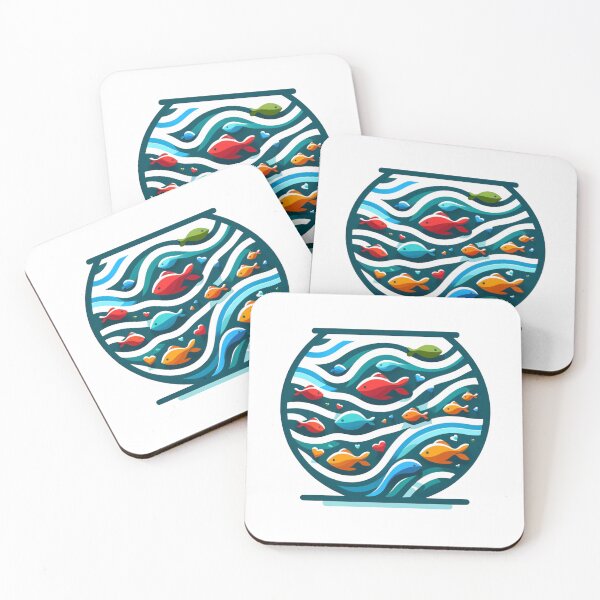 Item preview, Heartful Aquarium - Ocean of Love designed and sold by SADStyleDesigns.
