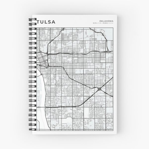 Item preview, Tulsa Cartography Map designed and sold by wally-prints.