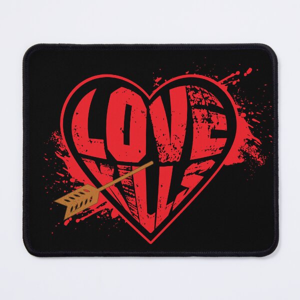 Item preview, Love Kills - Arrow Heart Sarcastic Love Humor designed and sold by WIZECROW.