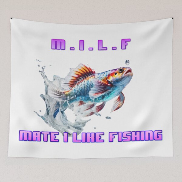 Item preview, Reel Friendship: M.I.L.F - Mate I Like Fishing, The Splashy Adventure designed and sold by RvinJo8.