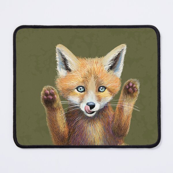 Item preview, The cute little baby Red Fox designed and sold by Brooke Connor.