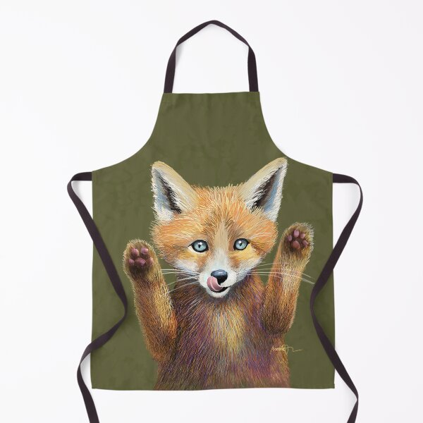 Item preview, The cute little baby Red Fox designed and sold by Brooke Connor.