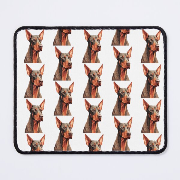 Item preview, Natural Ear Doberman : True Form, Red and Tan designed and sold by FawShop.