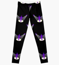 Purple Spotlight Leggings
