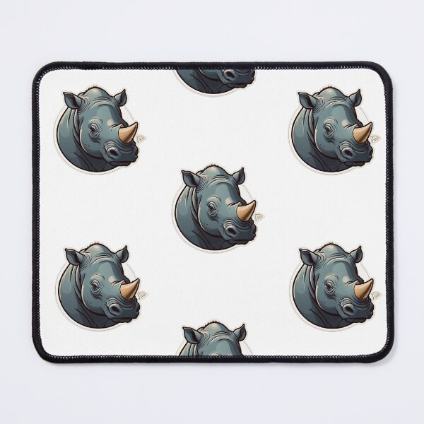 Item preview, Sticker Rhinoceros designed and sold by wvinic63.