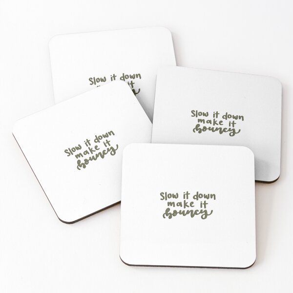 Item preview, Slow it Down Make it Bouncy ATEEZ Lyrics designed and sold by silverair.