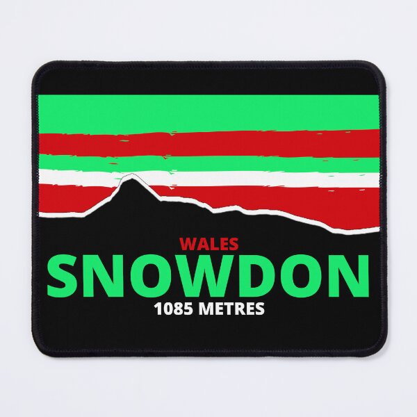 Item preview, Snowdon Silhouette Print designed and sold by tudorwestwood.