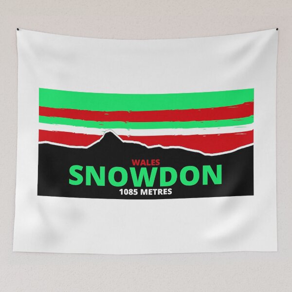 Item preview, Snowdon Silhouette Print designed and sold by tudorwestwood.