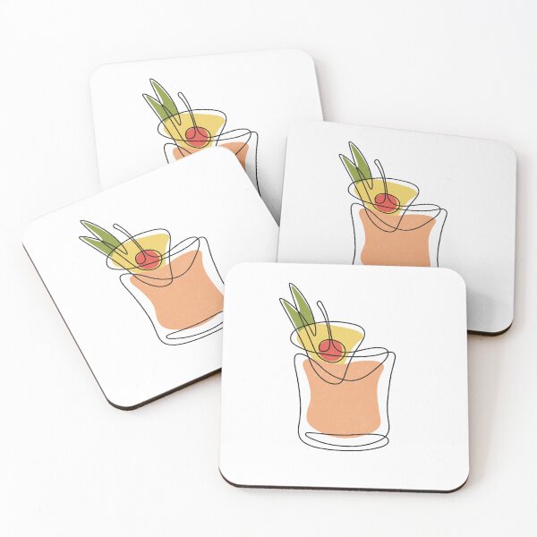Item preview, Mai Tai Cocktail designed and sold by LittleLineStore.