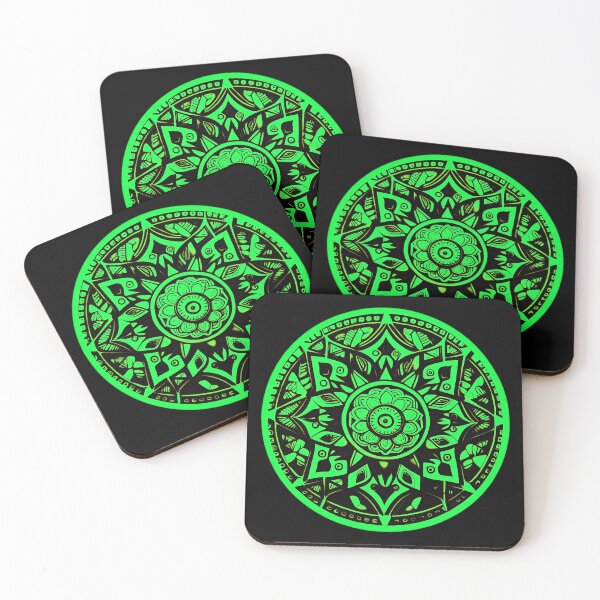 Item preview, Green mandala designed and sold by Buda--Vibes.