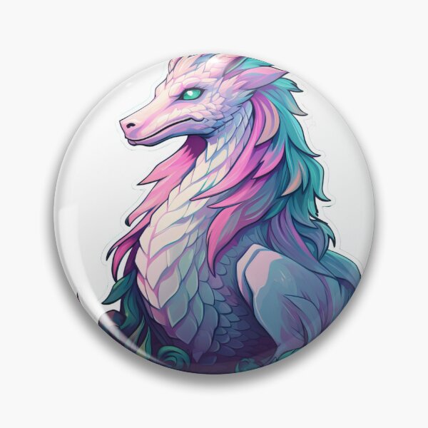 Item preview, Flame Guardian: Mystical Dragon Sticker designed and sold by AIArtMaven.