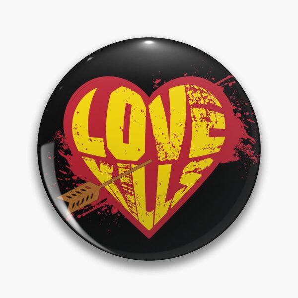 Item preview, Love Kills - Arrow Heart Sarcastic Love Humor designed and sold by WIZECROW.