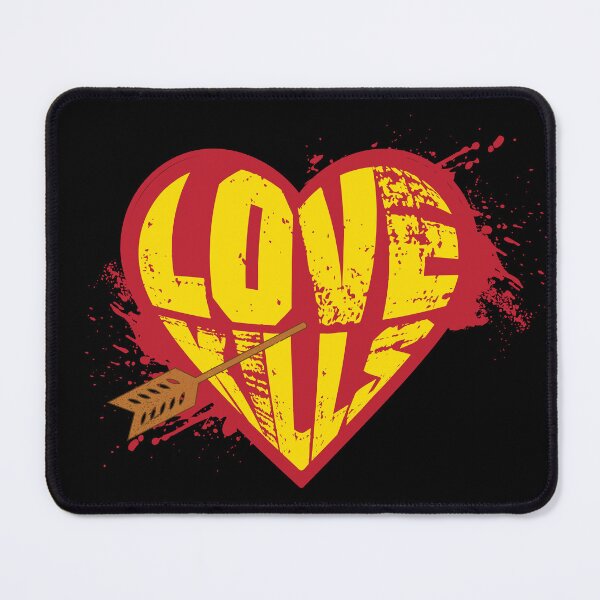 Item preview, Love Kills - Arrow Heart Sarcastic Love Humor designed and sold by WIZECROW.