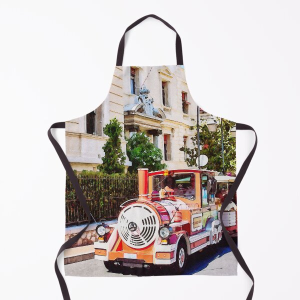 Item preview, Monaco tourist mini-train - painterly designed and sold by Travelways.