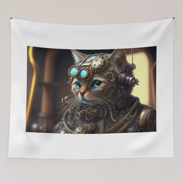 Item preview, Steampunk Cat designed and sold by Steve Purnell Photography.