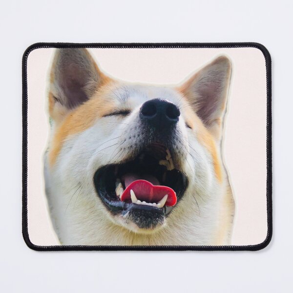 Item preview, Happy Akita - Bluebell designed and sold by AmberRoseWrites.