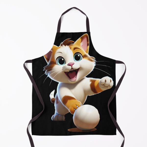 Item preview, Cat playing bowling designed and sold by neworionsOrions.