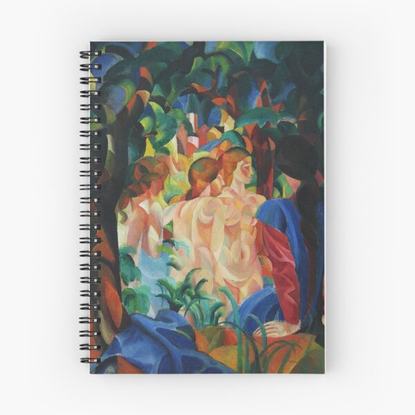 Item preview, August Macke - Bathing Girls with City  In the Background designed and sold by Erlin Rudho.