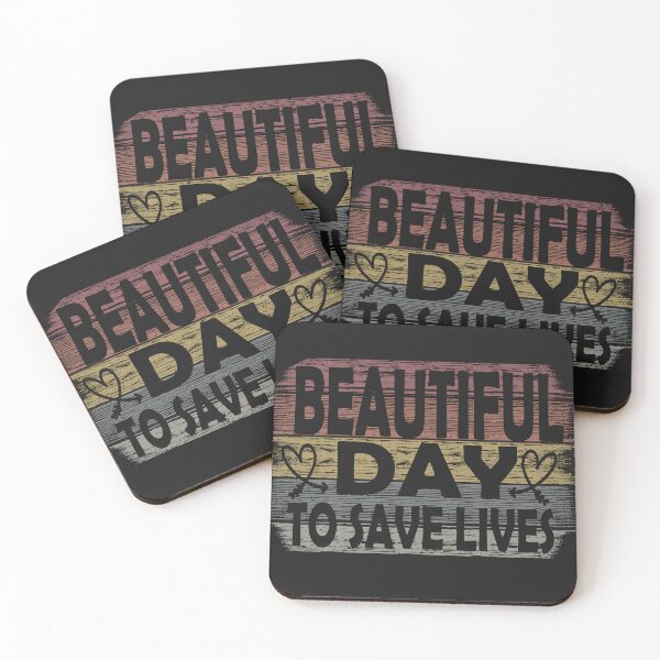 Item preview, It's a Beautiful Day to Save Lives Vintage designed and sold by Titrt.