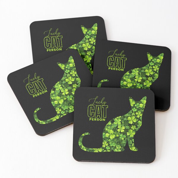 Item preview, Lucky Cat Person - Saint Patrick's Day designed and sold by SeledineArt.