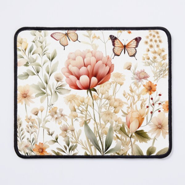 Item preview, Vintage Watercolor Flowers and Butterflies designed and sold by tmckaydesigns.