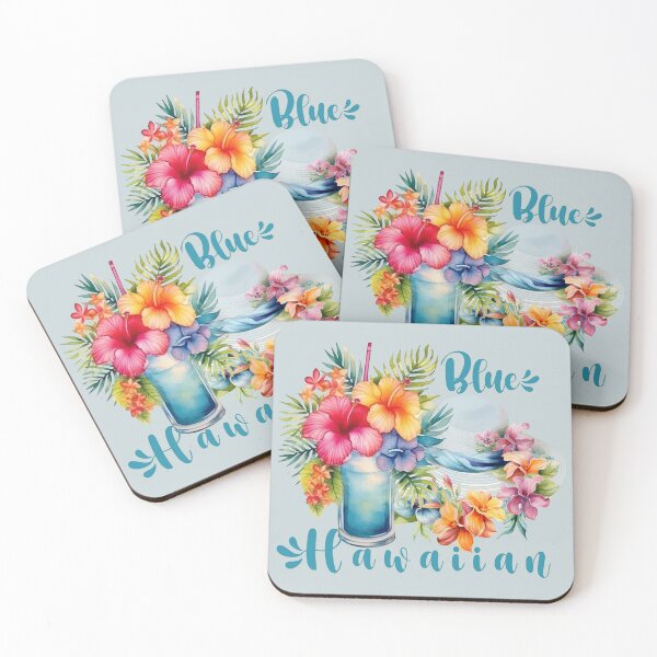 Item preview, Blue Hawaiian Tropicals designed and sold by J Marielle Designs.