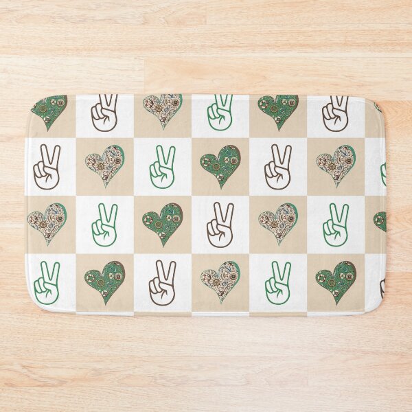 Item preview, Love & Peace Vibes Pattern Design designed and sold by Raise2Shine.