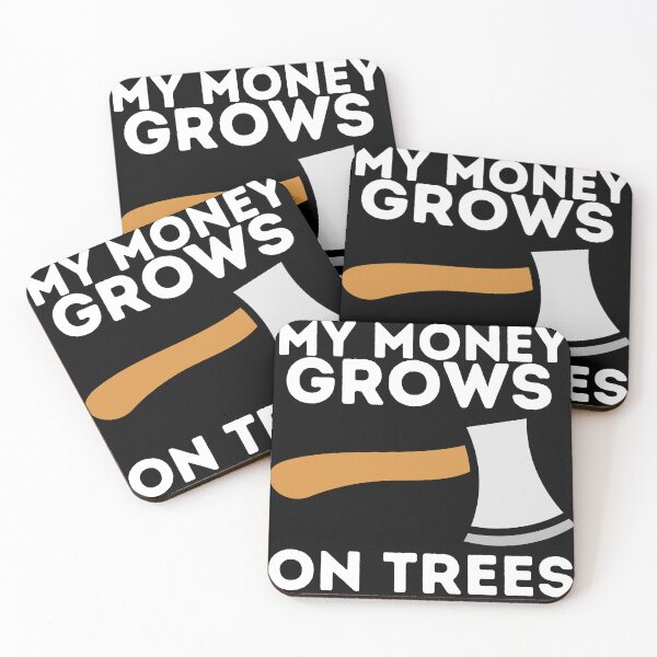 Item preview, my money grows on trees designed and sold by Vilemo.