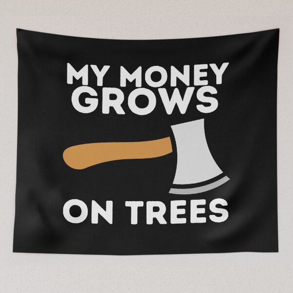 Item preview, my money grows on trees designed and sold by Vilemo.