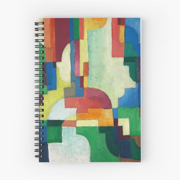 Item preview, August Macke - Colored Shapes designed and sold by Erlin Rudho.