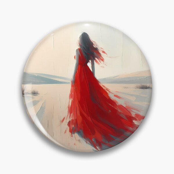 Artikelvorschau, Rotes Kleid entworfen und verkauft von Visual Nomad Club.