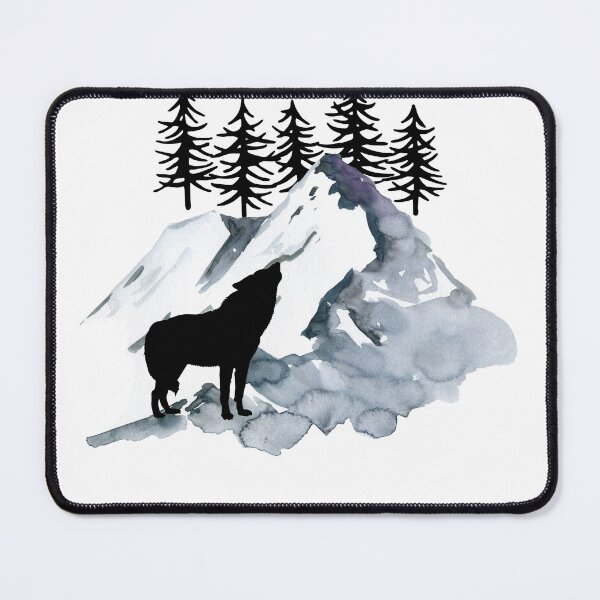 Item preview, Wolf in the Mountains designed and sold by tomorrowsart.
