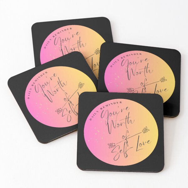 Item preview, Daily Valentine Reminder You're Worth Of Self-Love designed and sold by TREEVIBES.