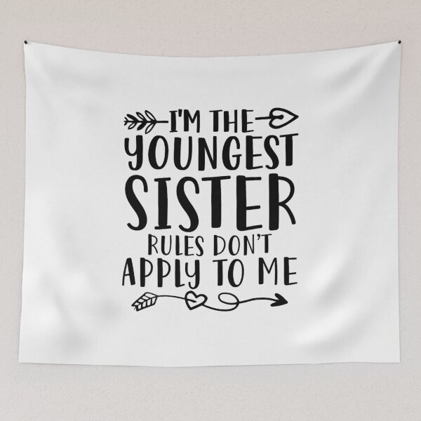 Item preview, I'm the Oldest Sister I make the rules designed and sold by Taptbia.