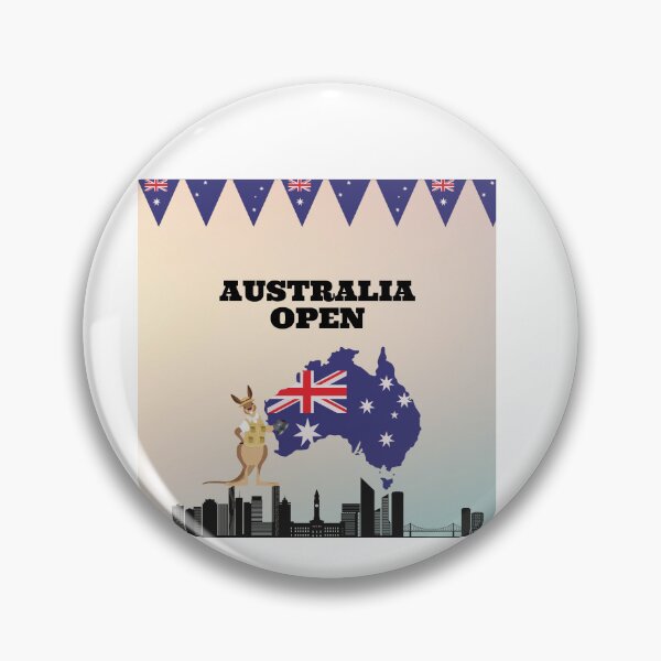 Item preview, Australian Open designed and sold by Isso-Goud.