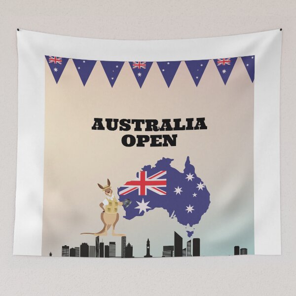 Item preview, Australian Open designed and sold by Isso-Goud.