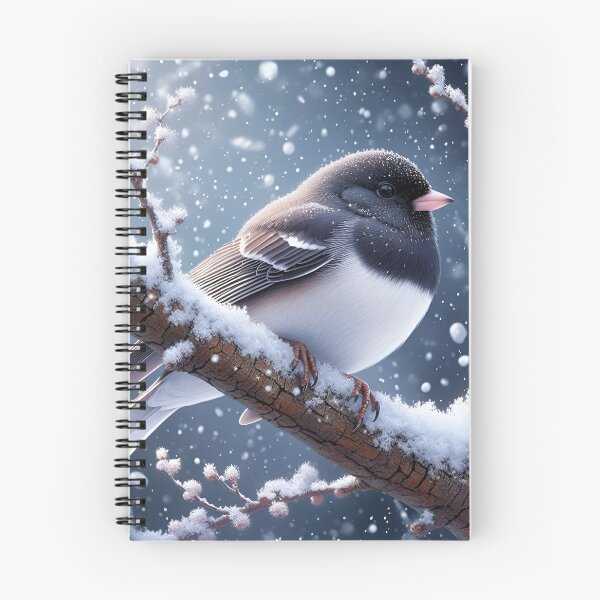 Item preview, Dark Eyed Junco In Winter designed and sold by printmala.