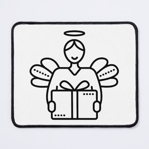 Item preview, Deliveryman black line illustration designed and sold by OM-lova.