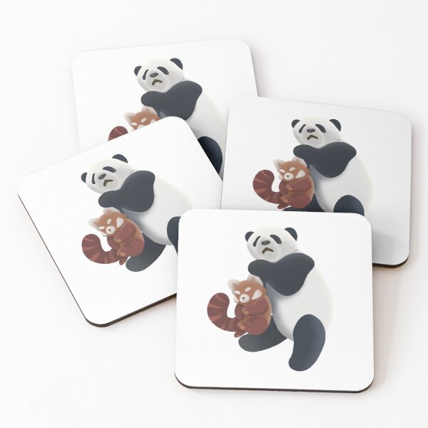 Item preview, Two Sleeping Pandas Cute Stickers For Panda Lovers designed and sold by CANDYFrog.