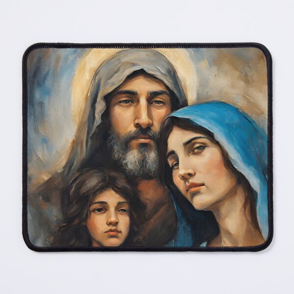 Item preview, Drawing of Holy Family with Jesus designed and sold by bogfl.