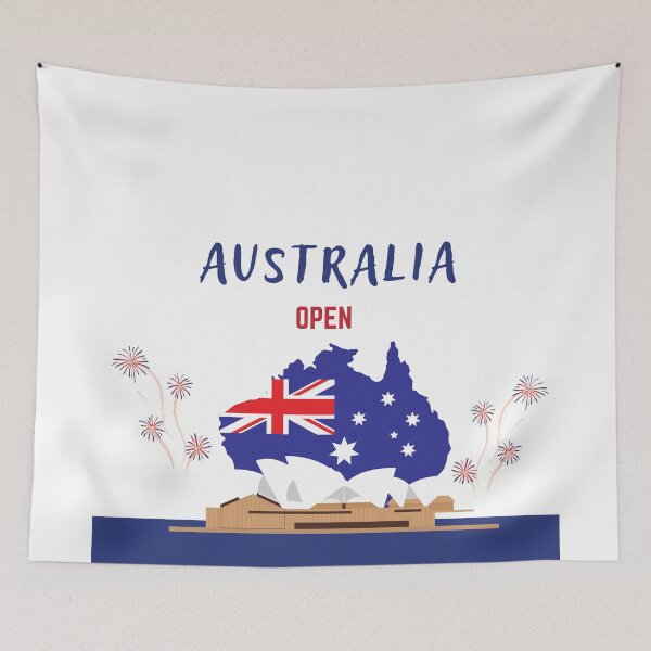 Item preview, Australian Open designed and sold by Isso-Goud.