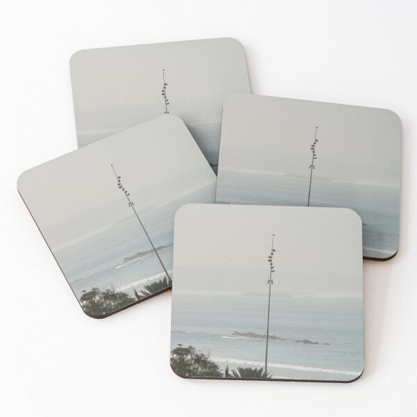 Item preview, Beach view with seagulls designed and sold by rhosbahu.