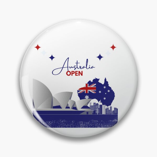 Item preview, Australian Open designed and sold by Isso-Goud.