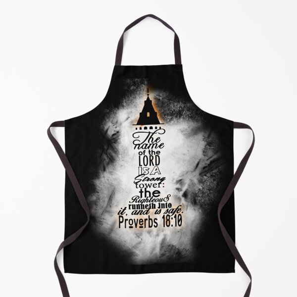 Item preview, Christian; Proverbs 18:10 The Name of the Lord is a strong tower... designed and sold by denissmartin2020 ..