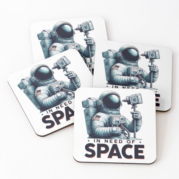 Item preview, In need of space, funny astronaut designed and sold by wittyprinttop.