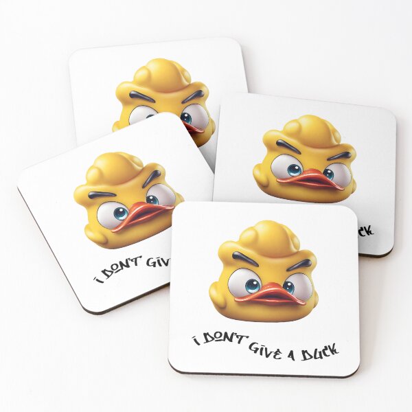 Item preview, Cute Duck Cartoon ‘I Don’t Give A Duck’, Funny Duck Gifts For Adults designed and sold by Cuteanimalgifts.
