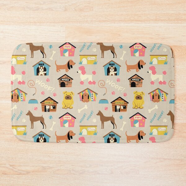 Item preview, Dogs In the Doghouse designed and sold by VintageStyle.