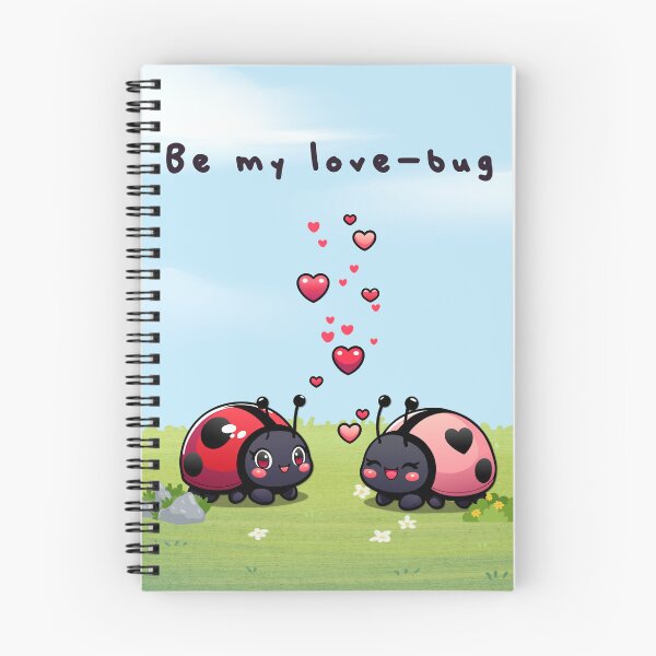 Item preview, Cuddlebugs Valentine Ladybugs Kawaii Style for Entomologist designed and sold by Gay-Koala.