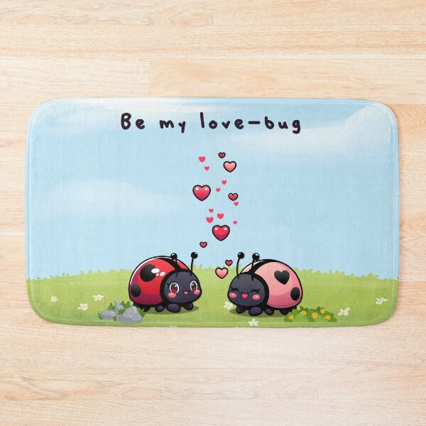 Item preview, Cuddlebugs Valentine Ladybugs Kawaii Style for Entomologist designed and sold by Gay-Koala.