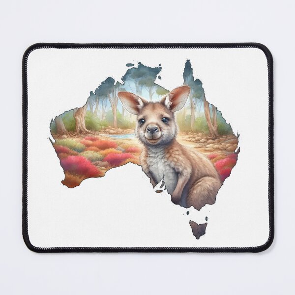 Item preview, Kangaroo in Australia designed and sold by RubisLeaf.
